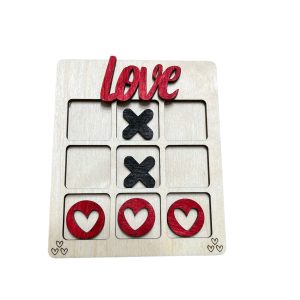 Ξύλινη τρίλιζα «Love»