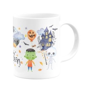 Alternative view of Halloween Κεραμική κούπα, dracula