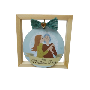 Ξύλινο διακοσμητικό καδράκι Mother's Day, μητέρα
