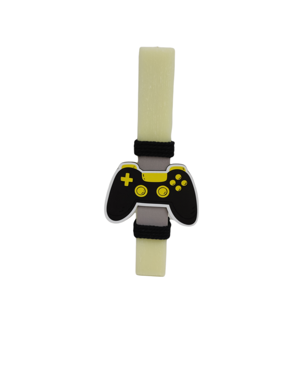 Λαμπάδα playstation με διακοσμητικό yellow - Image 2
