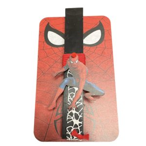 Πασχαλινή λαμπάδα SpiderMan, με διακοσμητικό τοίχου