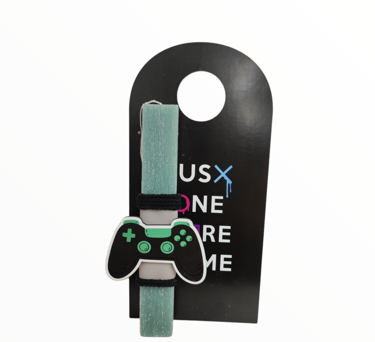 Λαμπάδα playstation με διακοσμητικό τοίχου green
