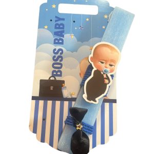 Πασχαλινή λαμπάδα με διακοσμητικό τοίχου, baby boss