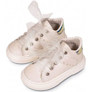 Babywalker Υφασμάτινα Sneakers Λευκά n*20