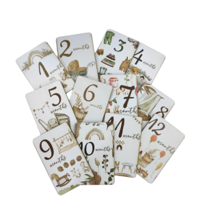 Milestone cards 1ος χρόνος παιδιού