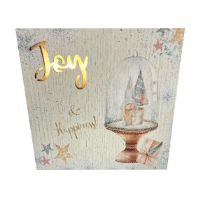 Alternative view of Ξύλινο φωτιζόμενο καδράκι Joy