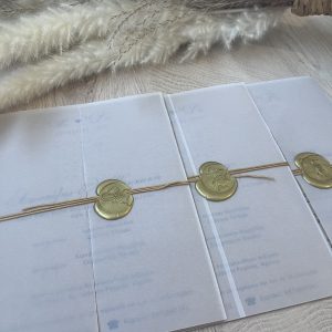 Alternative view of Προσκλητήριο elegant (βουλοκέρι)
