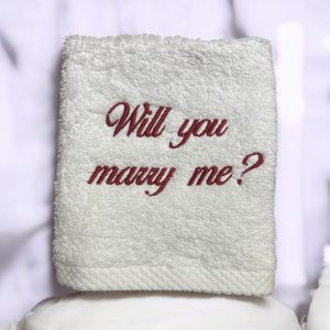Πετσέτα χεριών Will you marry me?
