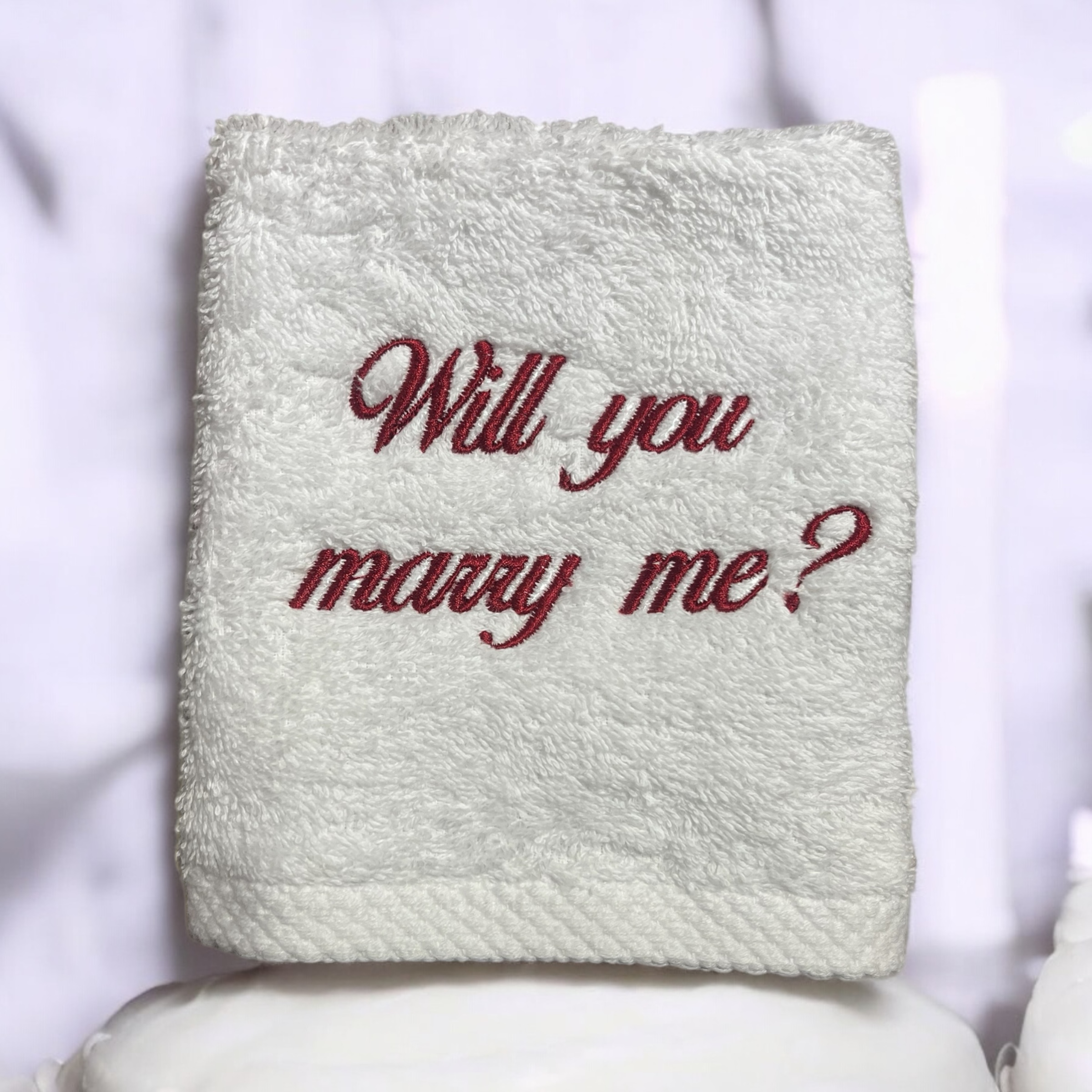 Πετσέτα χεριών Will you marry me?