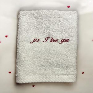 Πετσέτα χεριών ps I love you