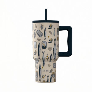 ΘΕΡΜΟΣ STRAW TUMBLER XL SAVE THE AEGEAN 900ml SALT LIFE